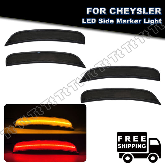LED side marker lights suitable for 2015-2022 for Chrysler 300 C 300S before and after smoking- v