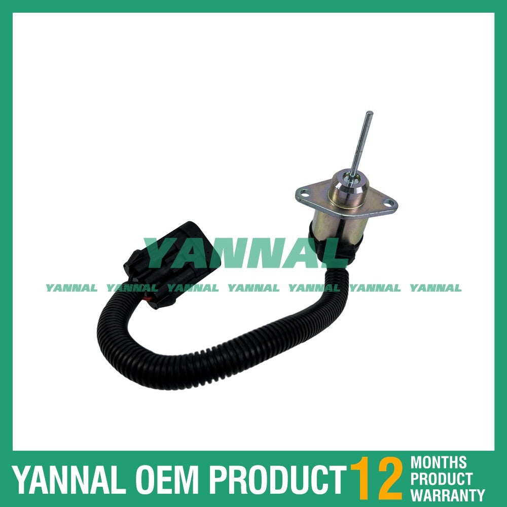 12V Fuel Stop Solenoid 6684826 For S150 S160 S175 S185 T190