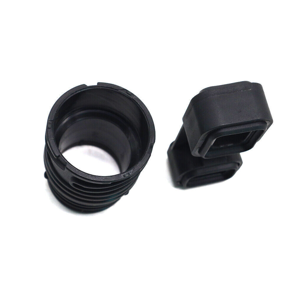 2Pcs Adaptor+Sealing Sleeve for BMW 128I 2010-2013 325I 2006 X1 24347588724 NEW Q