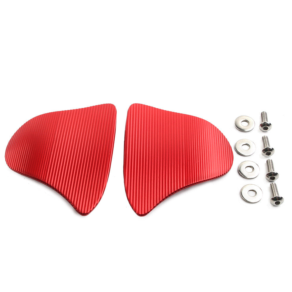 Rearview Mirror Block Off Base Plates Mount Cover for YAMAHA YZF-R1 R1 20 -24Red