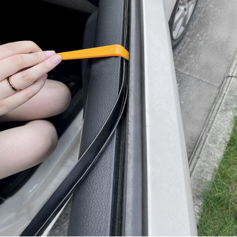 2M Weatherstrip Trim Edge Moulding Seal Strip For Car Door Side Window V- Shape v
