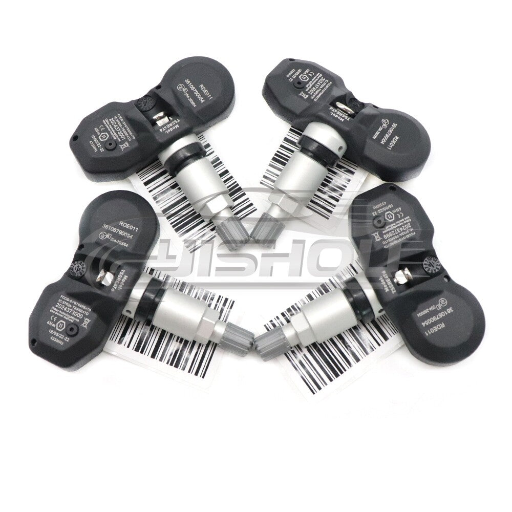 (4) Kit 36106790054 Tire Pressure Sensor (TPMS) for BMW for Mini 433MHz TS-BM03