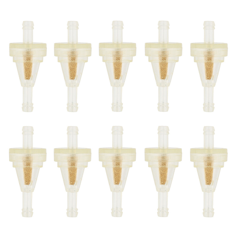 10-piece for mini motorcycle engine, 1/4-inch straight exhaust, carbohydrate fuel gas filter, 6mm universal