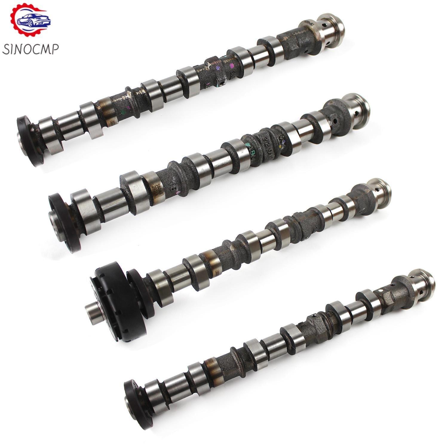 4PCS ENGINE CAMSHAFT For 11-18 for JEEP for DODGE for CHRYSLER for RAM 3.6L 5184378AG 05184378AF