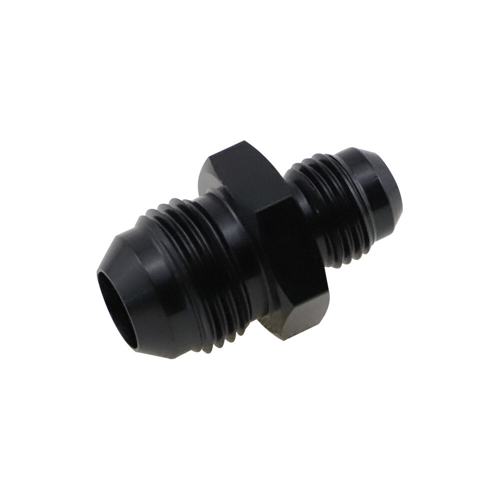 1-Pack - 8AN to 6AN Male Gearbox Alliance Black Aluminum