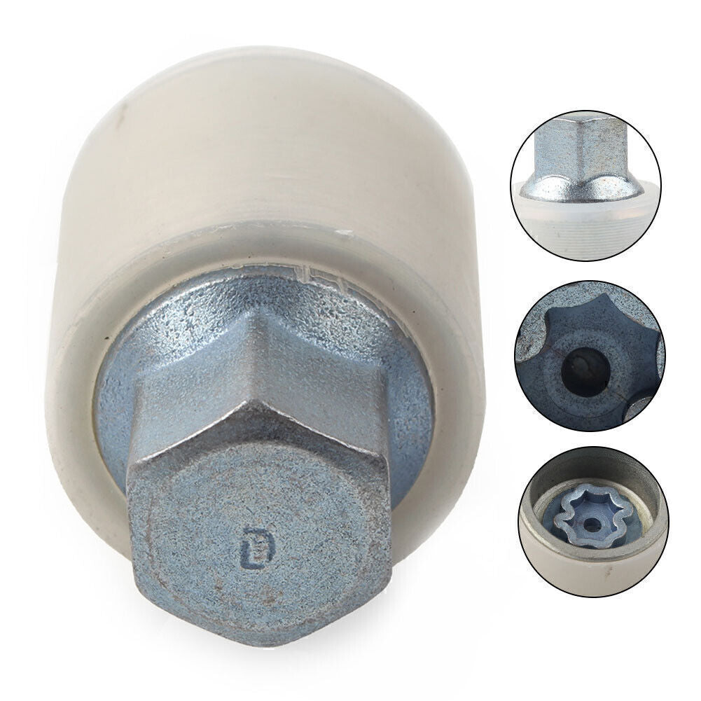 for Audi Locking Wheel Security Bolt Nut Remover Removal Key Code D Q