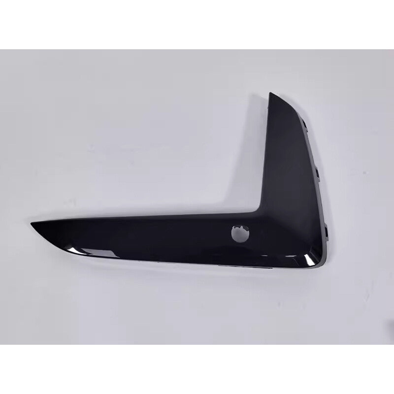 Black steel front fog light trim for BMW 5 Series M5 2021 - 2023
