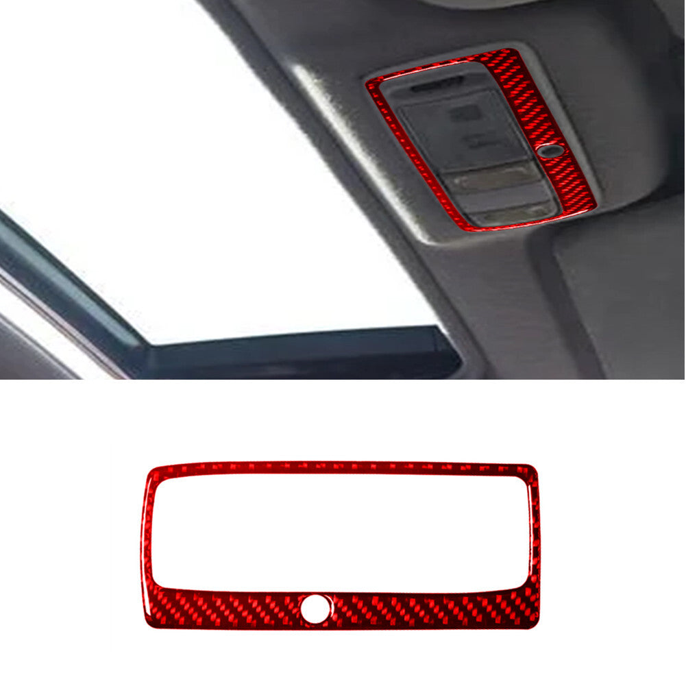 2x Carbon Fiber Rear Door Handle Frame Cover Trim for Camry 2012-2014 v