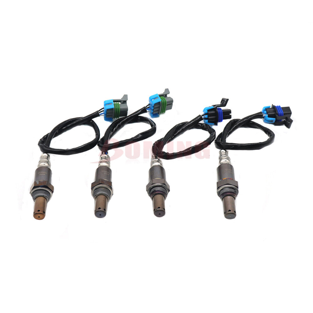 4-pack of new upstream and downstream oxygen sensors for 2006 for Chevrolet Tahoe for GMC for Yukon 5.3L