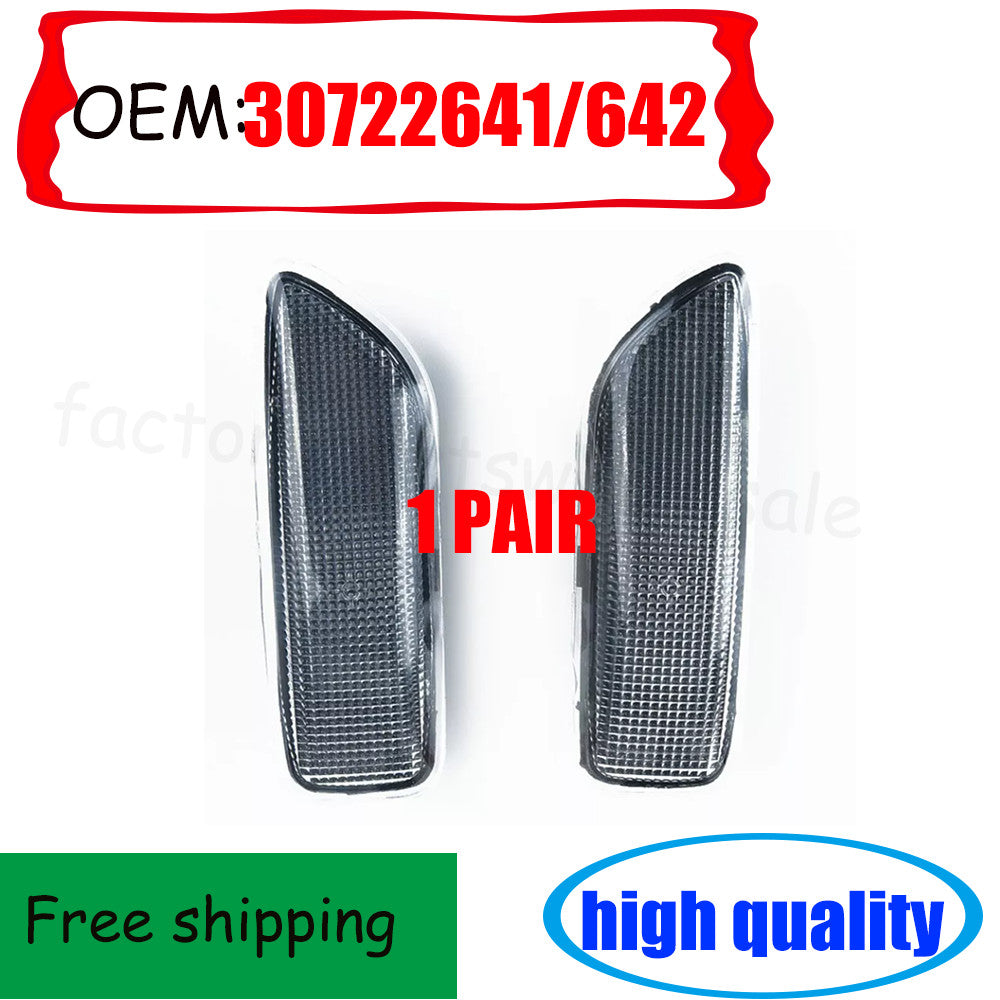 for VOLVO S60 V70 S80 XC90 Left & Right Side Marker Light Bumper Turn Signal New n