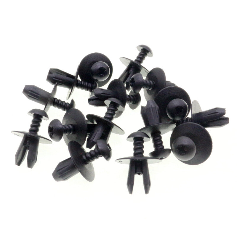 20-piece pack of outer cover plastic grommets and nylon clips for BMW 51-14-1-902-279