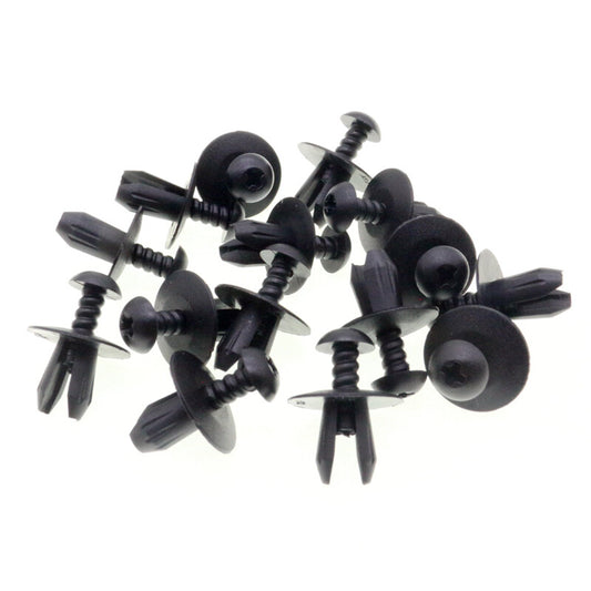 20-piece pack of outer cover plastic grommets and nylon clips for BMW 51-14-1-902-279