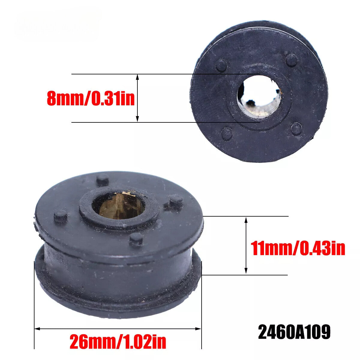 Car Gear Shift Rod Bushing Grommet 2460A109 for Mitsubishi Replacement Part