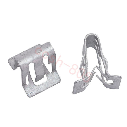 10 Pcs Car Console Dash Dashboard Trim Metal Retainer Clips For Car Universal