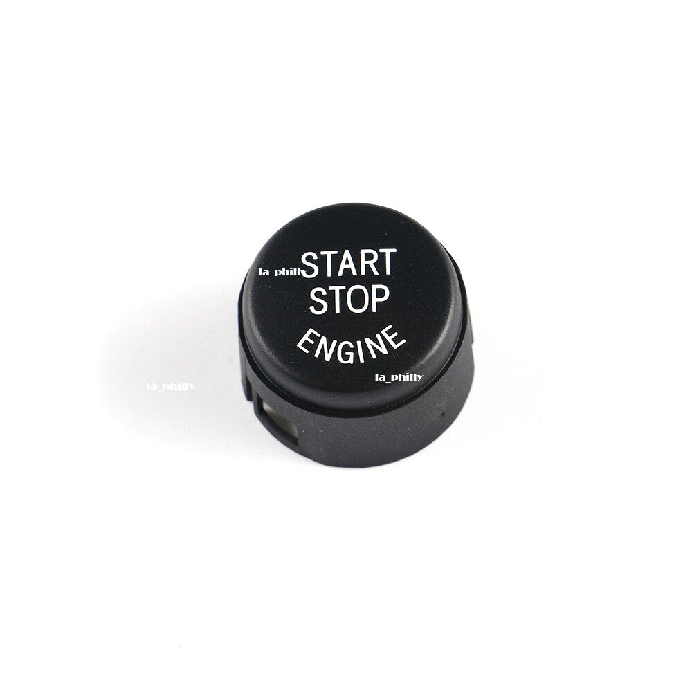 Start Stop Engine Button Switch Cover Cap for BMW 5 6 F01 F02 F10 09-13-Black