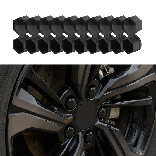 19mm 20Pcs Lug Nut Cover Universal Wheel Lug Nut Cover Bolt Caps w/ Removal Tool