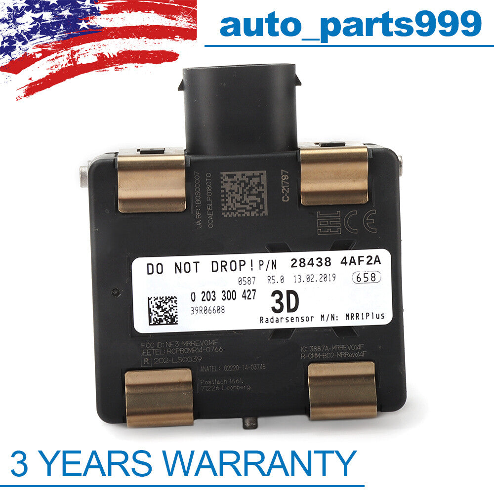 One-piece cruise control distance radar sensor suitable for 2015-19 Sentra 28438-4AF2A- n