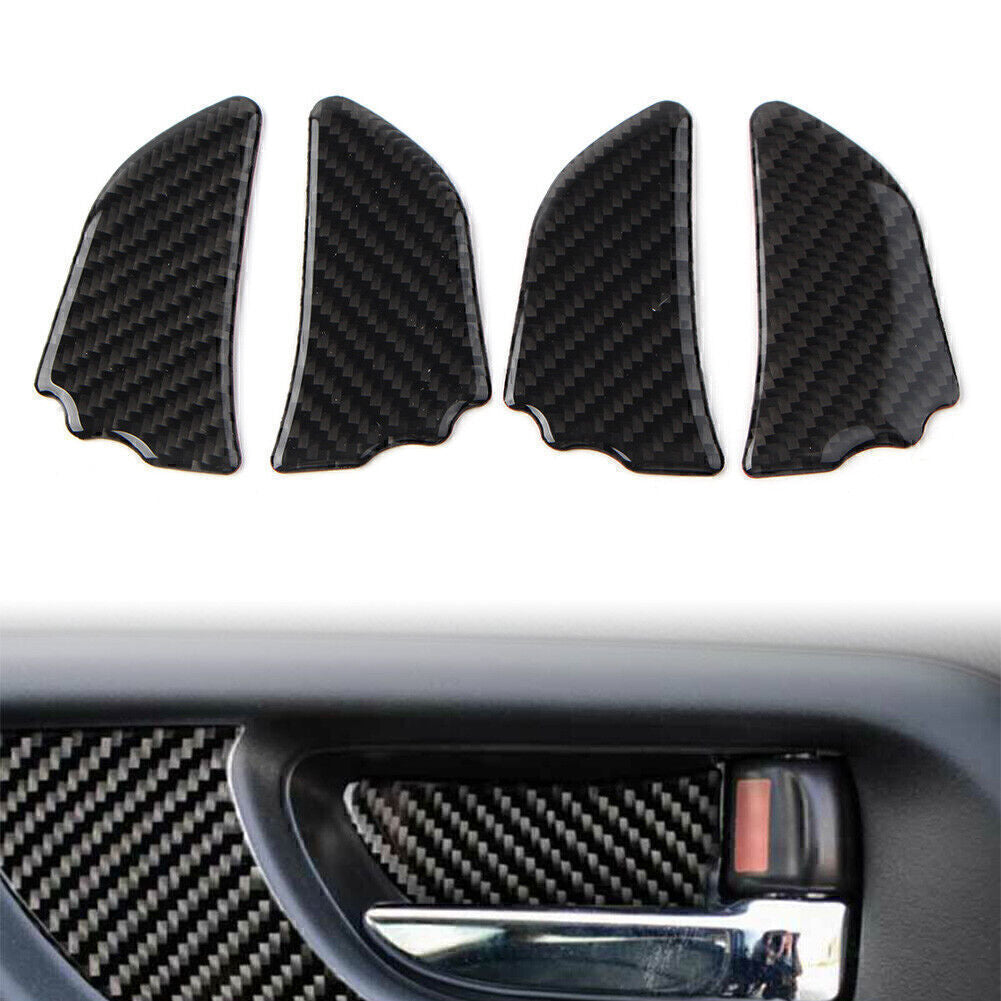 4 Pcs Interior Door Bowl Cover Trim for Subaru Forester 2013-2018 2017 2016 2014