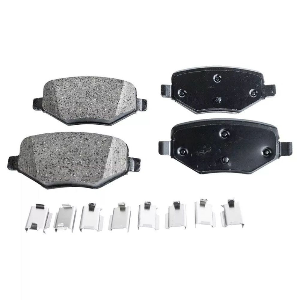 EG1Z2200B Rear Brake Calipers Ceramic Pads Rotors for Explorer Taurus Q