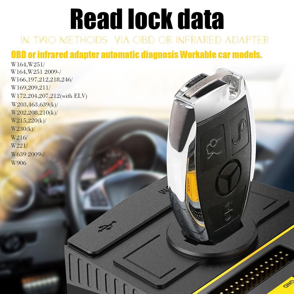 VVDI MB Tool Programmer Diagnosis with 1 Year Unlimite BGA Token for Benz