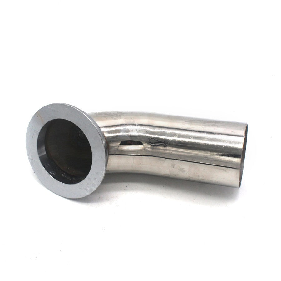 3 90° Stainless Bend Downpipe Elbow V-band Adapter Flange Clamp For Turbo HY35 Q