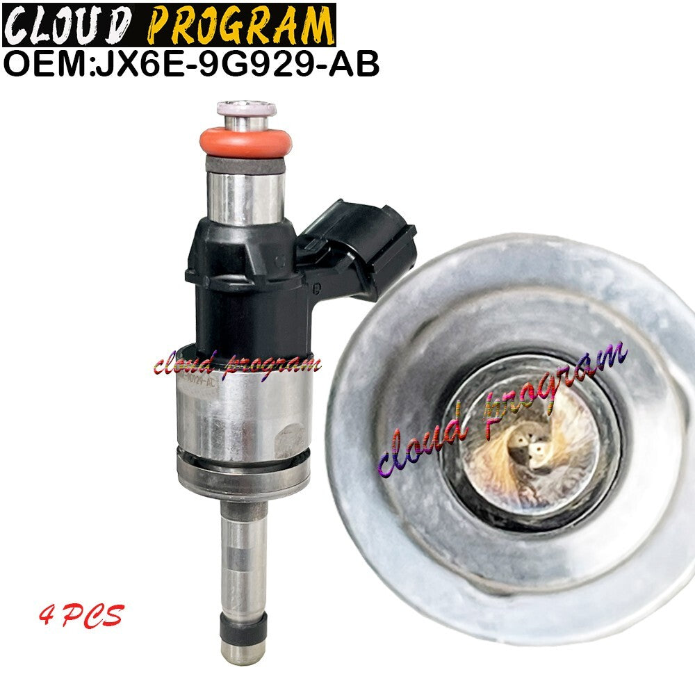 Set (4) Fuel Injectors JX6E-9G929-AB For 2019-2023 Transit Connect 2.0L L4 n
