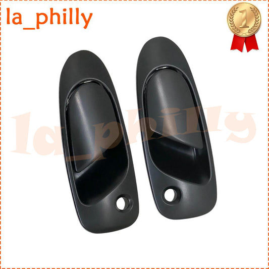2Pcs Front Door Handle RHLH Outer Outside Exterior Fits 92 - 95 for Honda for Civic EG6
