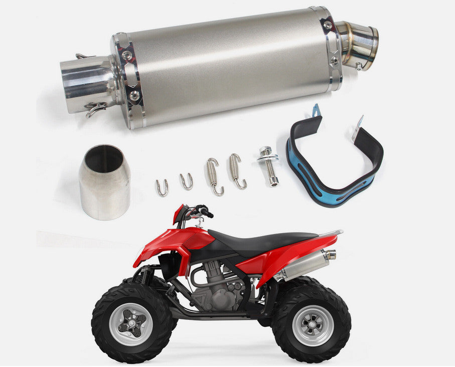 38-51mm Motorcycle Universal ATV Slip-on Exhaust Muffler Pipe DB Killer Silencer