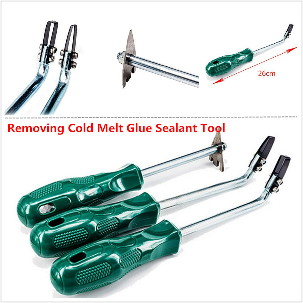 Glue and sealant removal tool kit for car doors and headlight covers - modification n