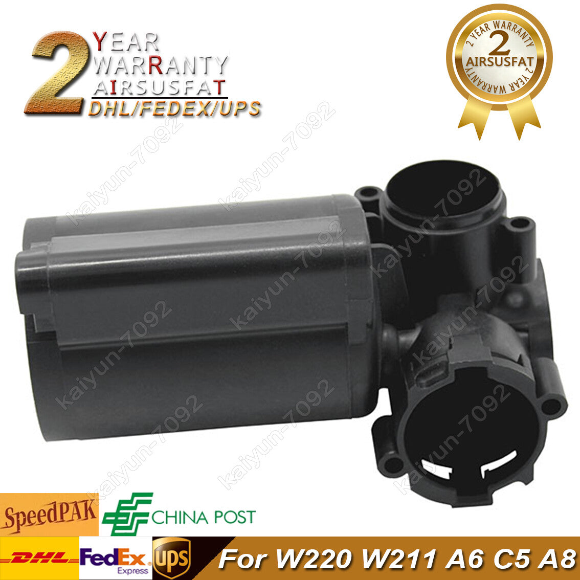 Air Suspension Compressor Pump Drier Tank For W220 W211 A6 C5Q7 E53 2203200104