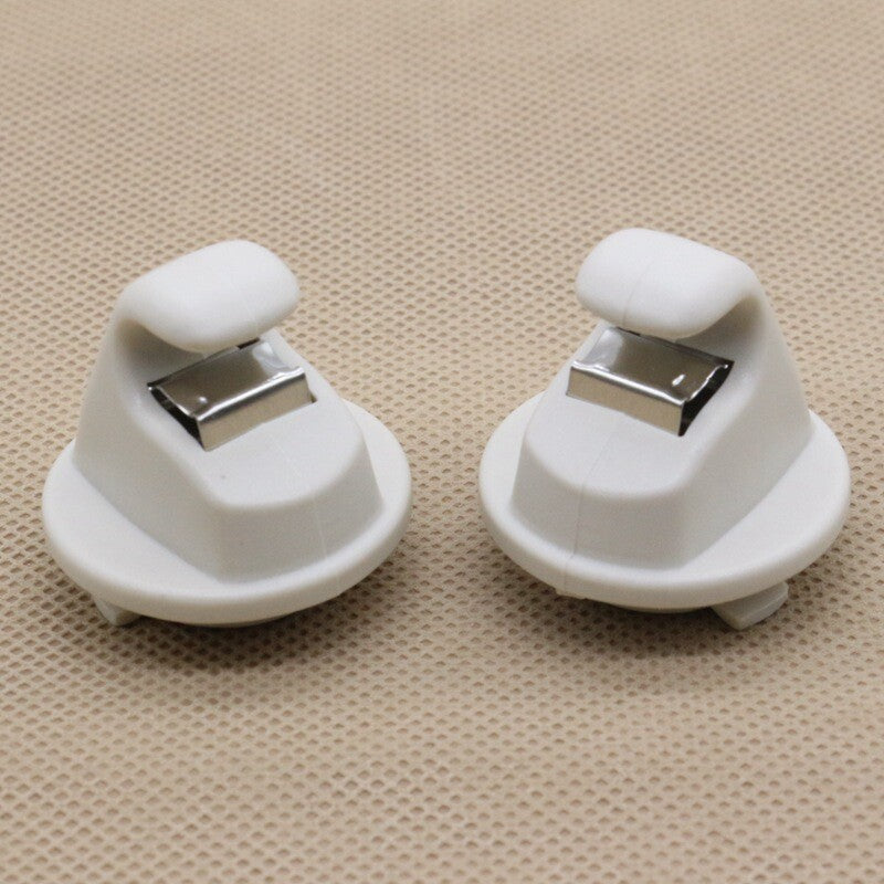 2-pack of beige sunshade clips for Volkswagen for Golf MK7, for Jetta , for Passat B8, 5G0-857-561-B