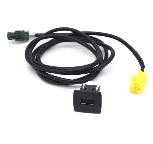 Retrofit USB socket Adaptor Cable for FIAT for ALFA ROMEO for LANCIA for Mercedes for smart W451 v