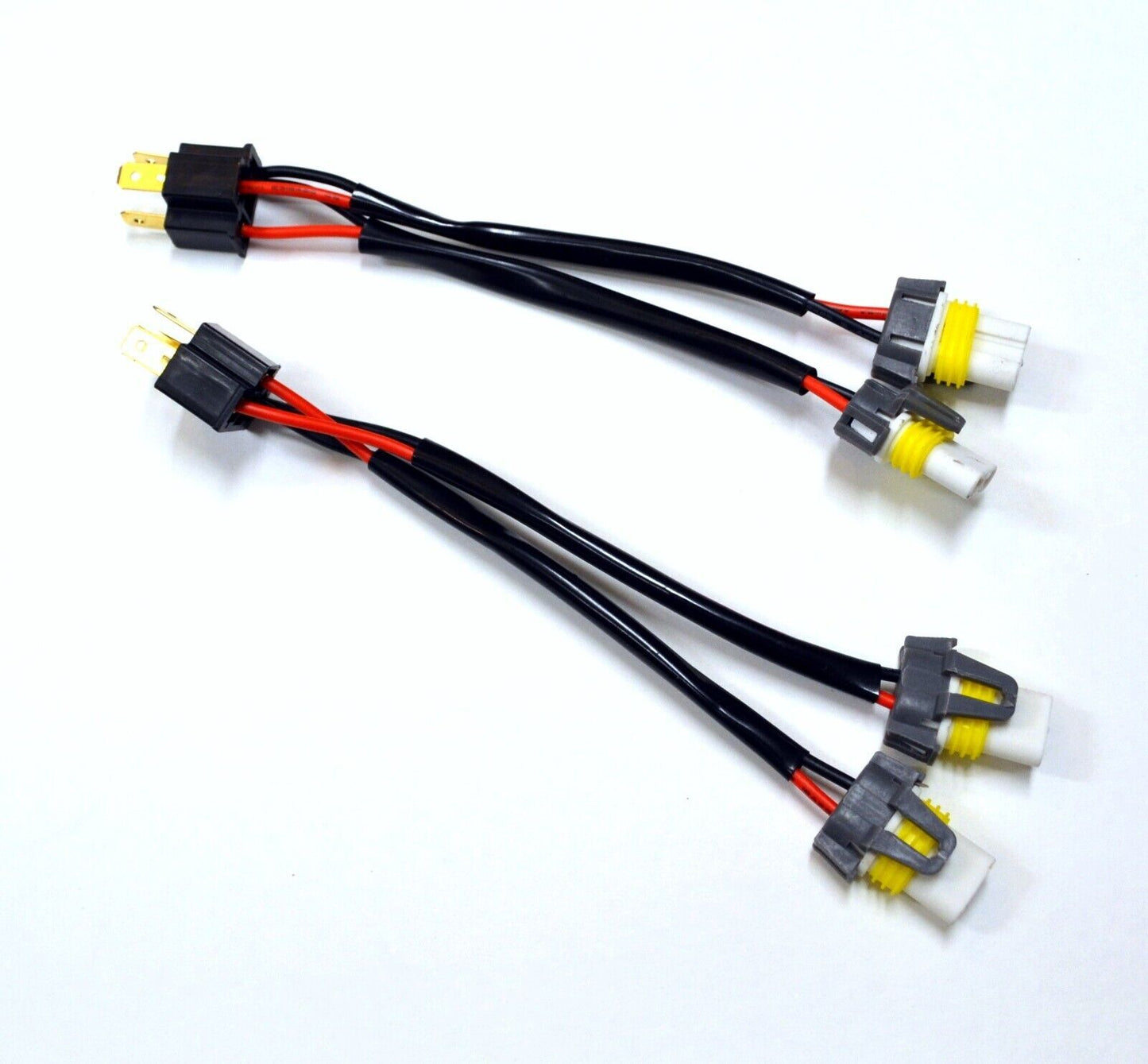Conversion Wire 9003 H4 to 9005 9006 Wire Harness Light Bulb Adapter Connector - n