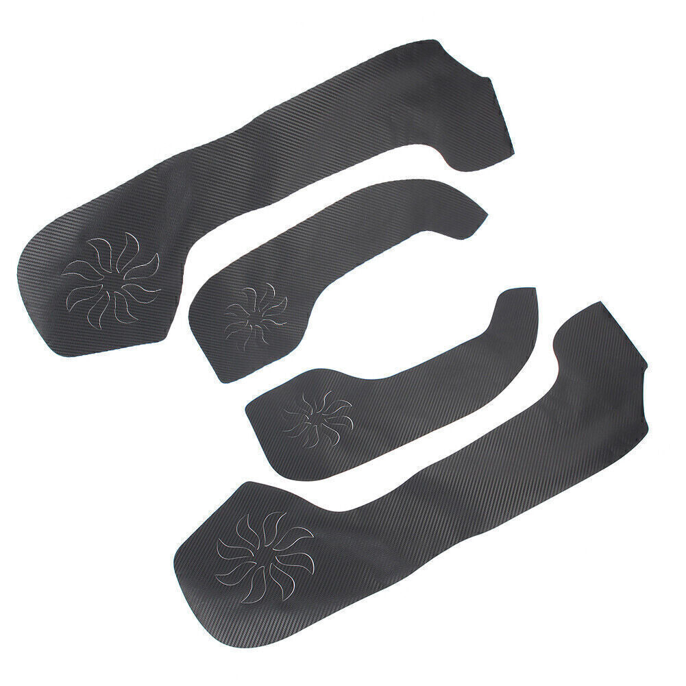 4 Pcs Car Door Anti Kick Pad Protection Cover Trims Fit for Kia Forte 2009-2013