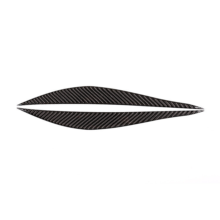 Carbon fiber headlight eyebrow cover trim suitable for BMW 3 Series F30 F34 2013-18