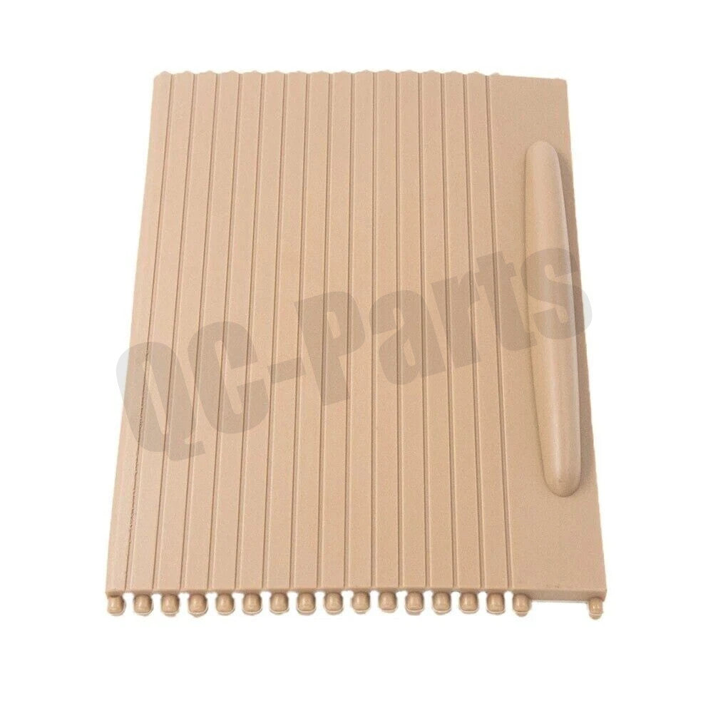 Beige console cup holder roll-up cover kit for Porsche for Cayenne 2003-2010 Q