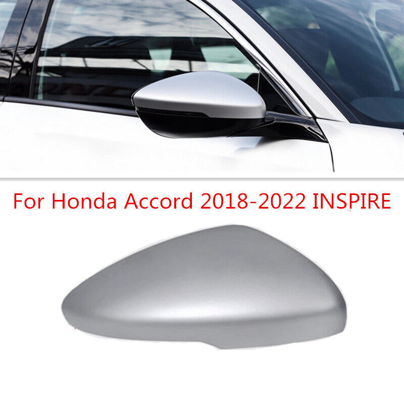 Silver RH Car Rearview Mirror Cover cap shell for Honda Accord 2018-2022 INSPIRE