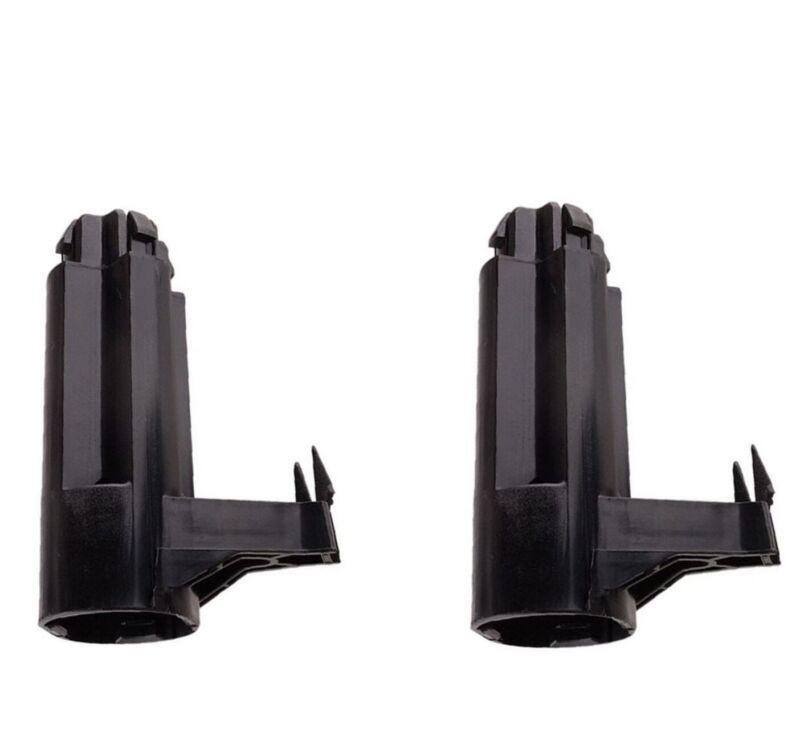 A pair of front radiator upper brackets 8V618A194BC for Ford Focus 12-18 2.0L and 1.0L.