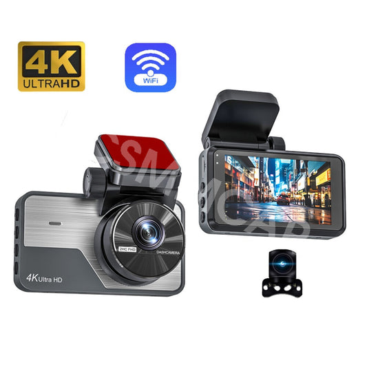 3 Dual Lens Car Dash Cam DVR Recorder Front Rear Camera Night Vision G-Sensor