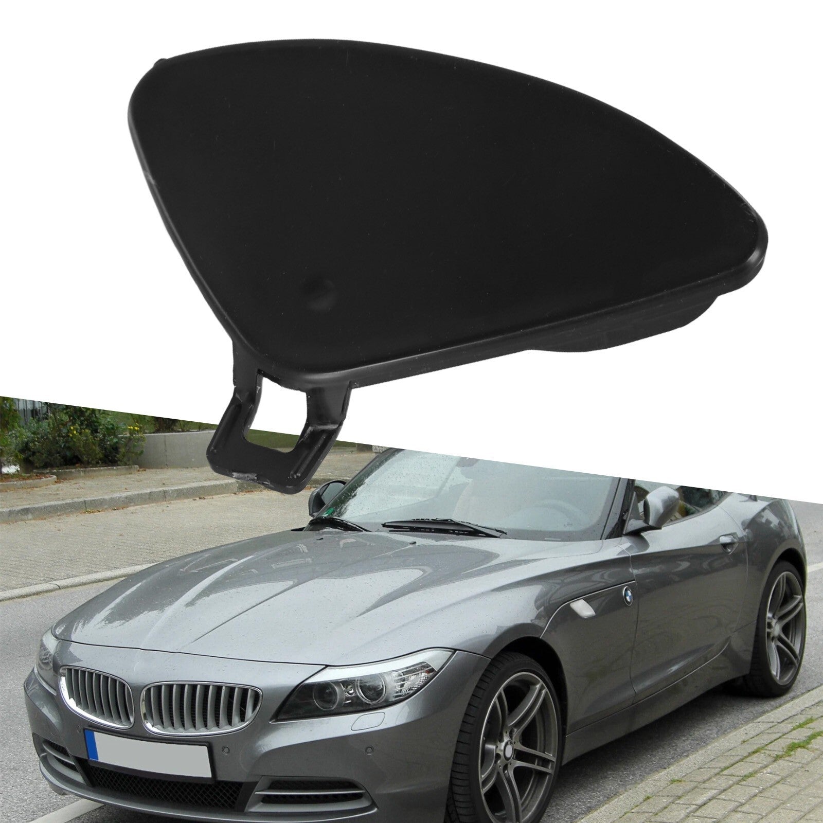 Front Bumper Tow Hook Cover Cap Primed for E89 Z4 28i 30i 35i 2009-2016 v