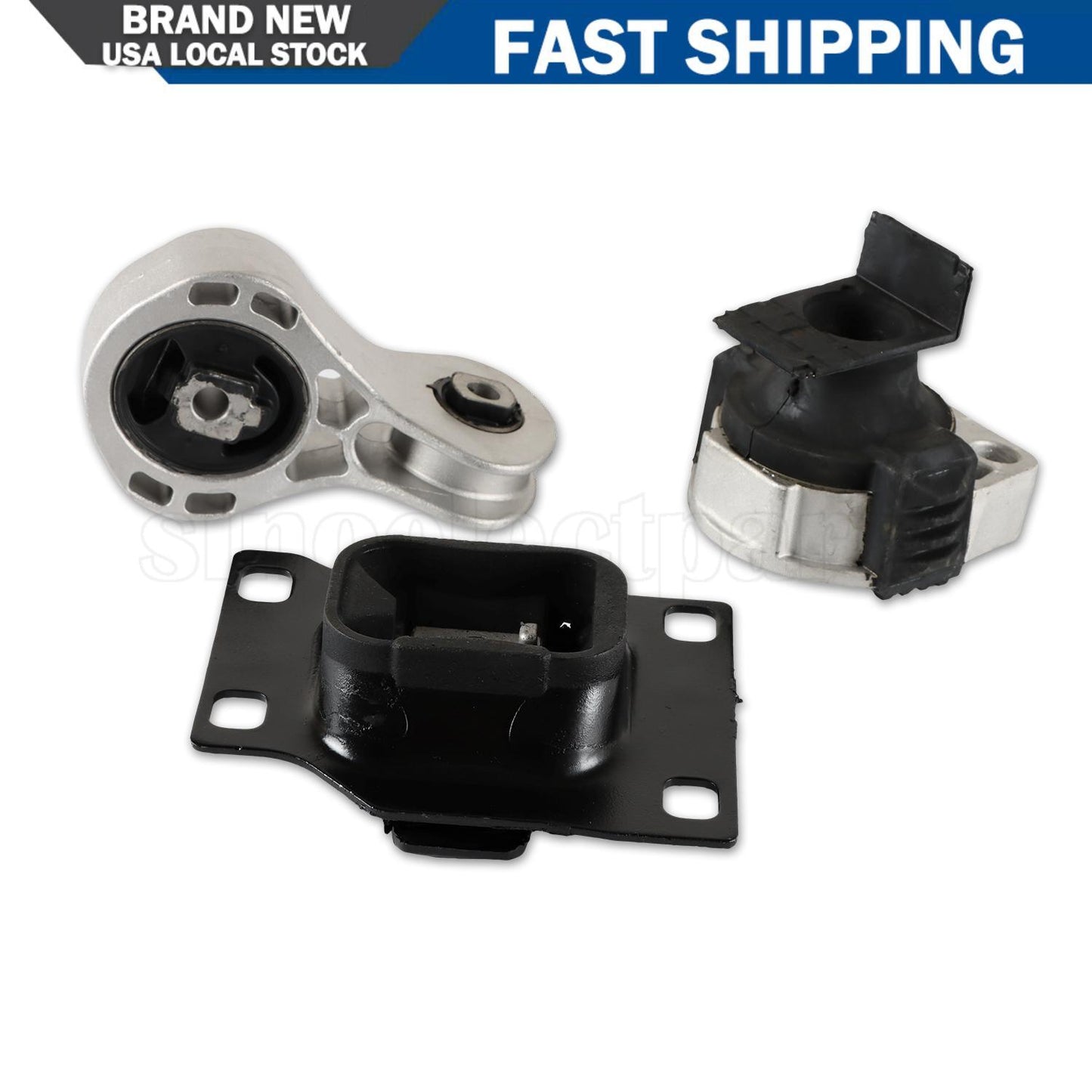 Engine Motor  Trans Mount for 2008-2011 for Ford Focus 2.0L A2986 A5322 A5312 NEW