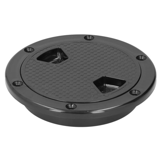 Car Auto 4in Boat Deck Plate ABS Round AntiUV Inspection Hatch Cover Marine