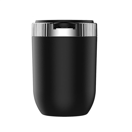 Portable Ashtray W/Lid Cigarette Cylinder Cup Holder LED Light Car Accessories