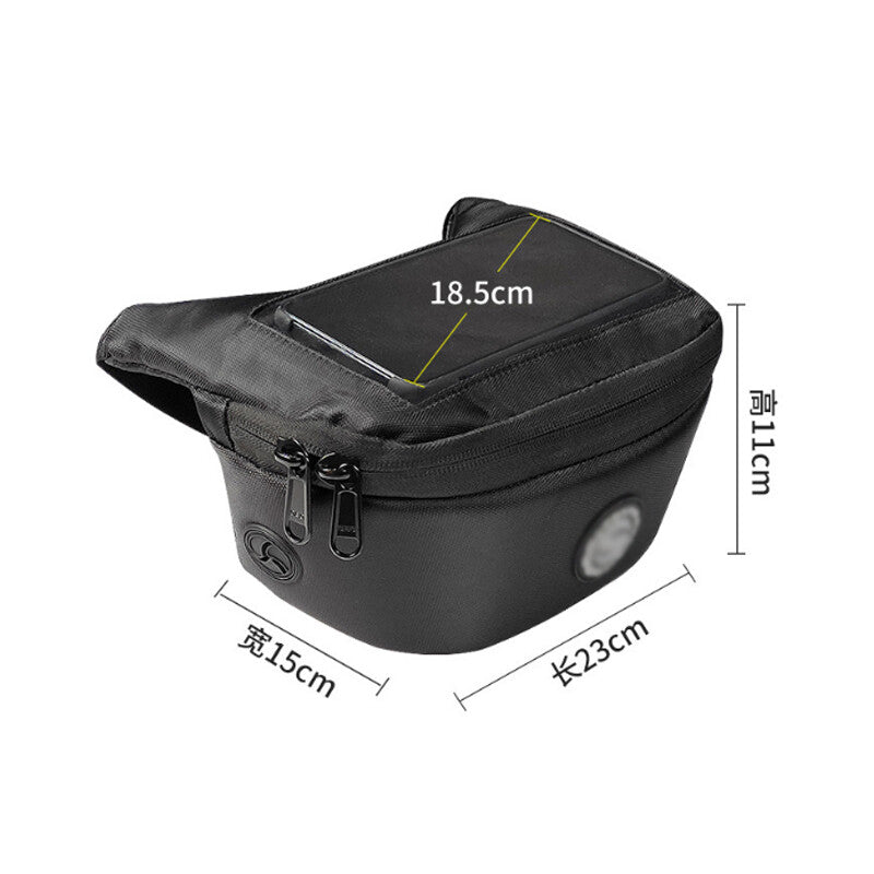 1x Practical Motorcycle Scooter Moped Handlebar Saddle Bag Waist Pocket one Case v