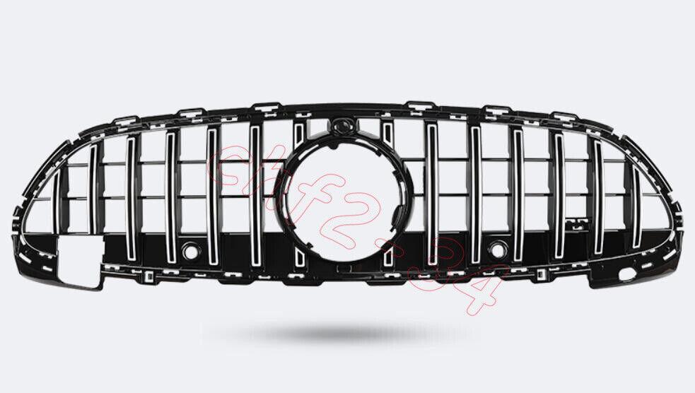 ABS chrome Front Grille Grill Cover Trim for Benz W206 C-Class C200 C300 2022+