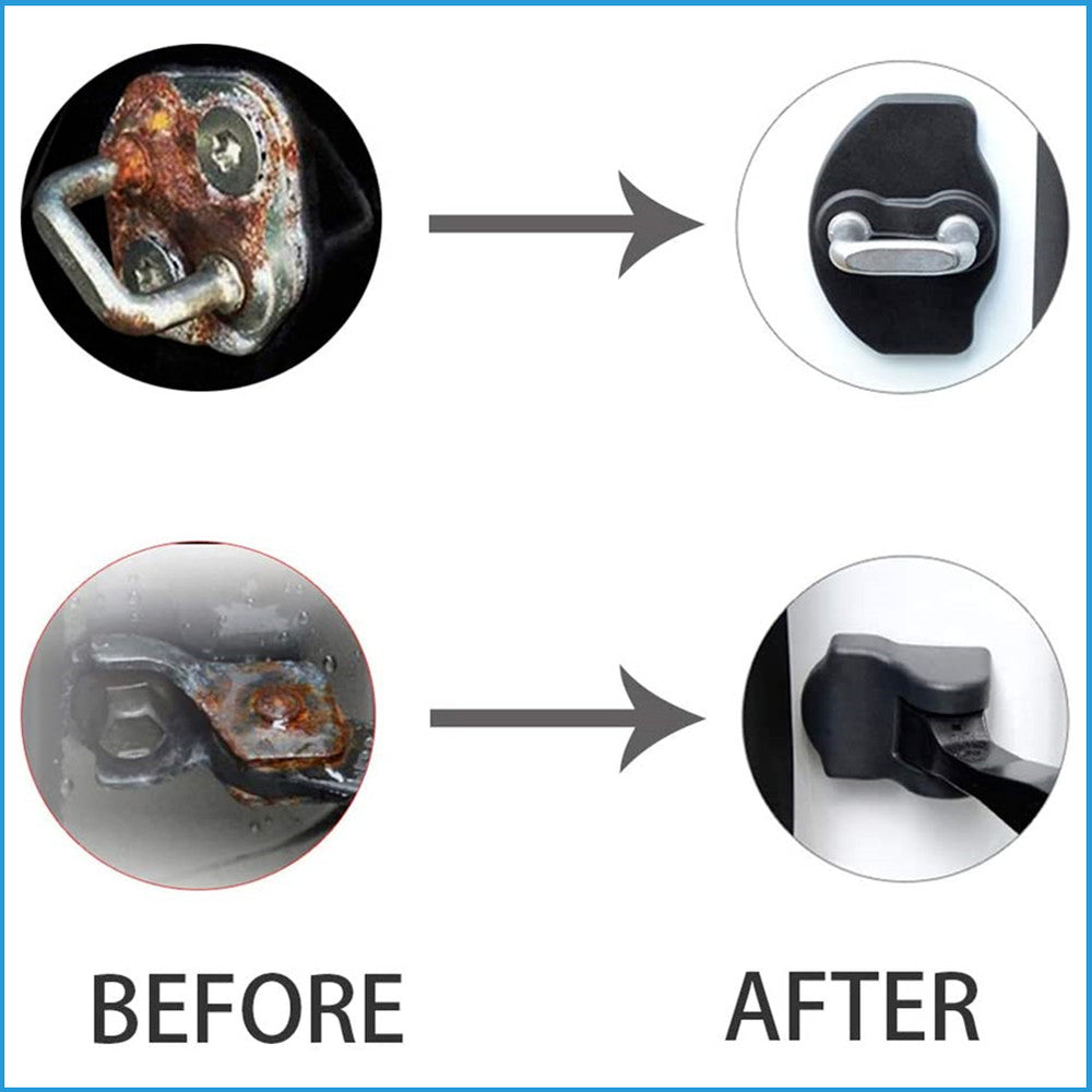 Protective sticker for Model 3 Y car door latch cover - n