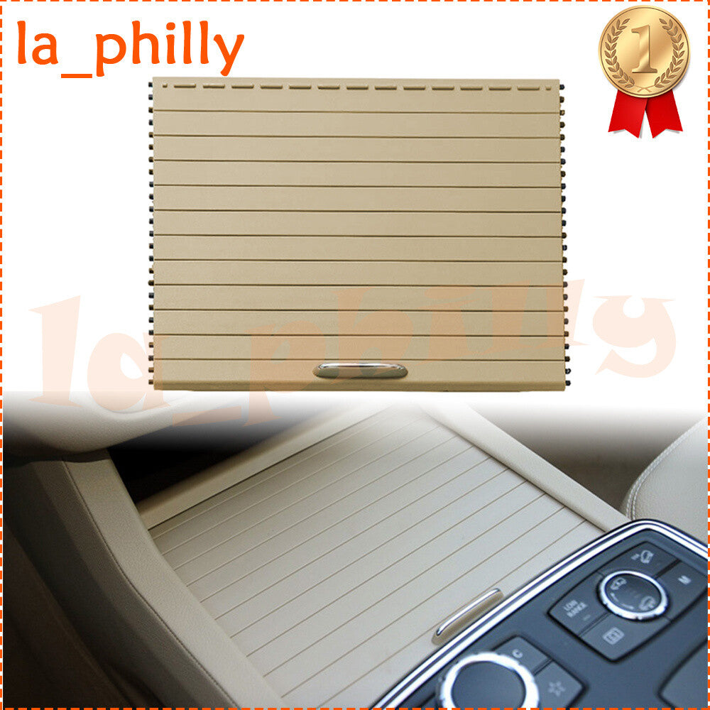 Beige Center Console Roller Blind Cover 1666805802 Fits ML GL GLS GLE Class W166 Q