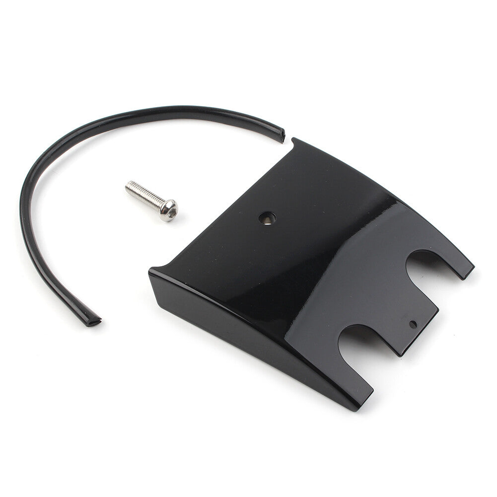 Black Lower Dash Panel Extension for Harley Touring Electra Glide Street Glide Q
