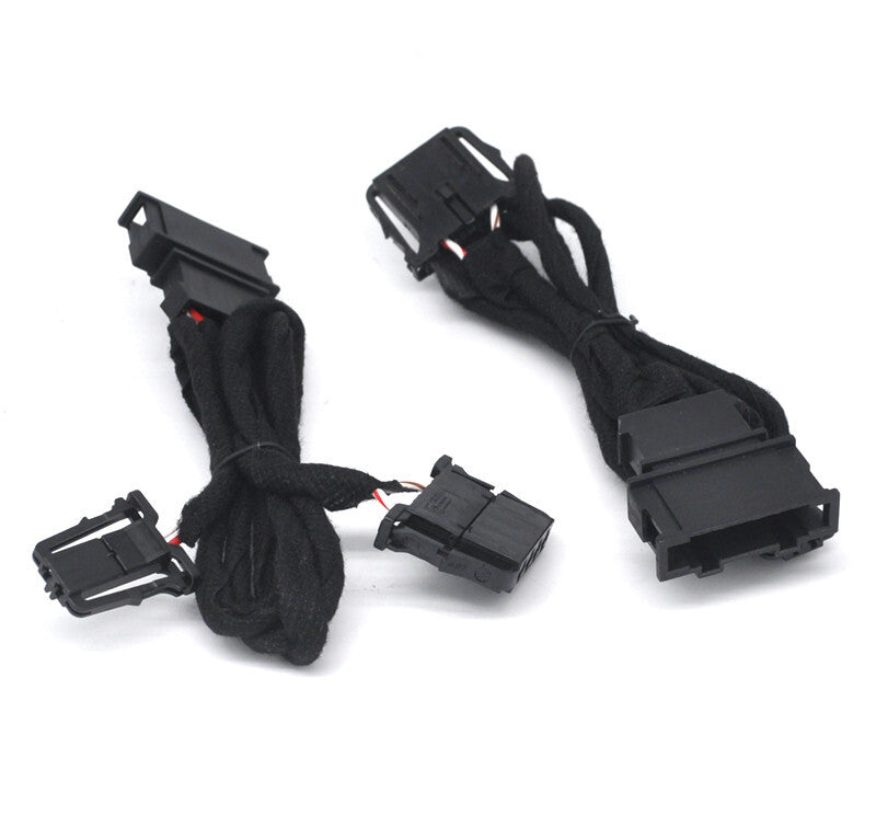 2x Retrofit Tweeter Speaker Rear Door cable splitter from sub for vw for golf mk7 v