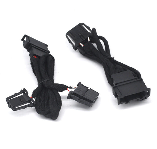 2x Retrofit Tweeter Speaker Rear Door cable splitter from sub for vw for golf mk7 v